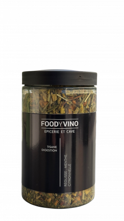Tisane Digestive : réglisse, menthe, citronnelle 100g
