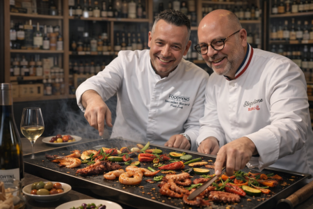 Plancha tapas Chef Stéphane Buron * et Chef Sébastien Batard Plaza - Samedi 4 Juillet 2026 20h